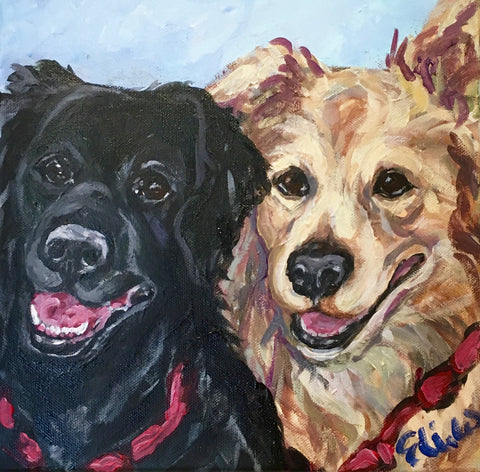 Pet Portrait - Partners in Crime