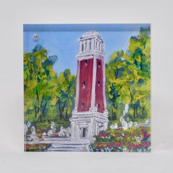 University of Alabama Landmark Acrylic Block - 4x4