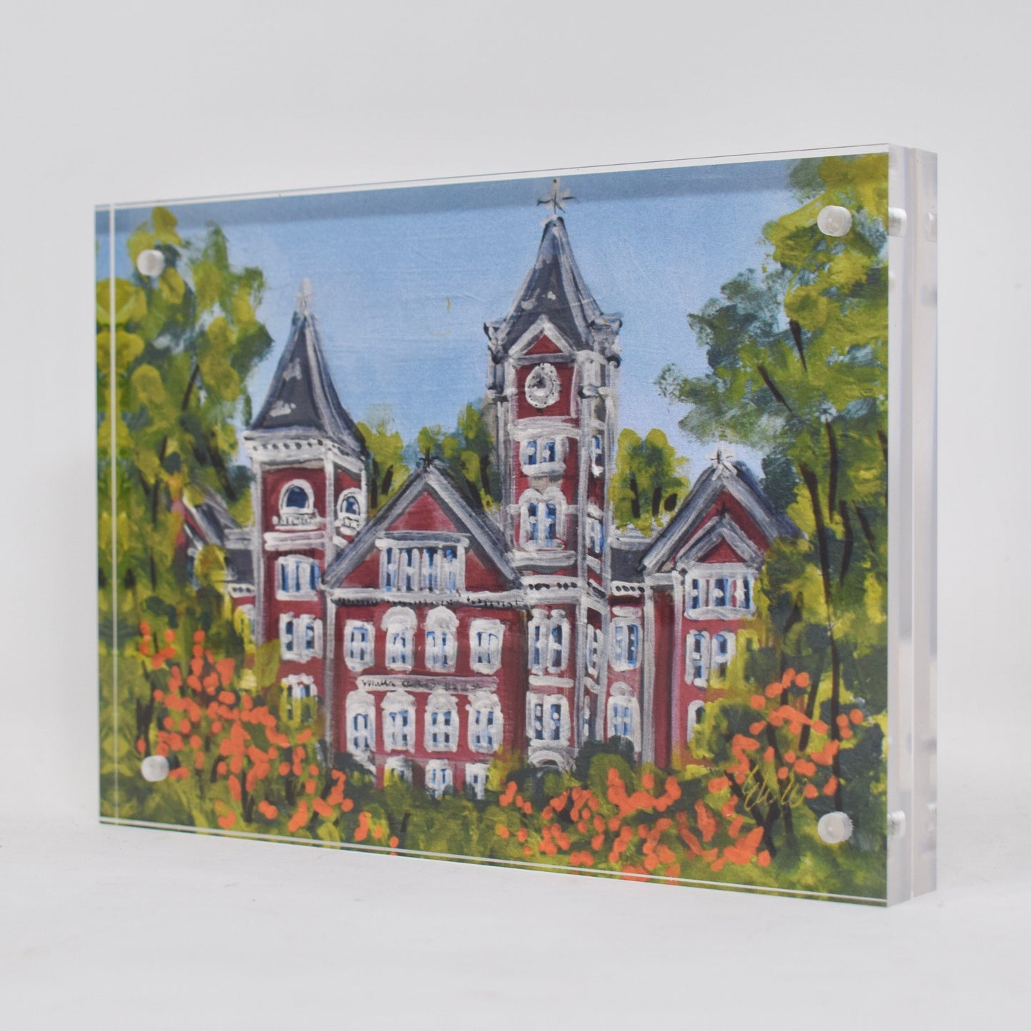 Auburn Landmark Acrylic Block - 5x7