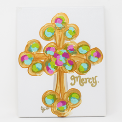 Mercy Cross Canvas