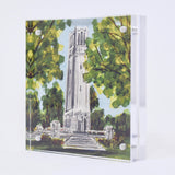 NCSU Landmark Acrylic Block - 4x4