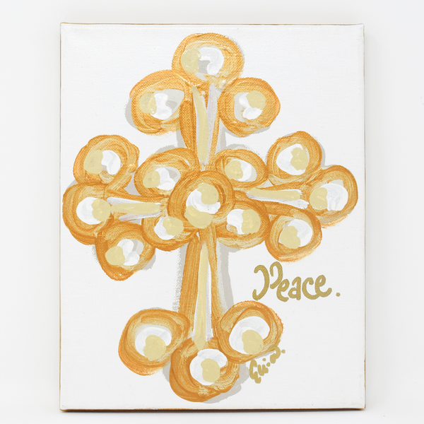 Peace Cross Canvas