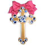 Pink Hallelujah Cross - 24"