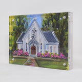 Saint Mary's School Landmark Acrylic Block - 5x7