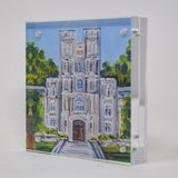 Virginia Tech Landmark Acrylic Block - 4x4